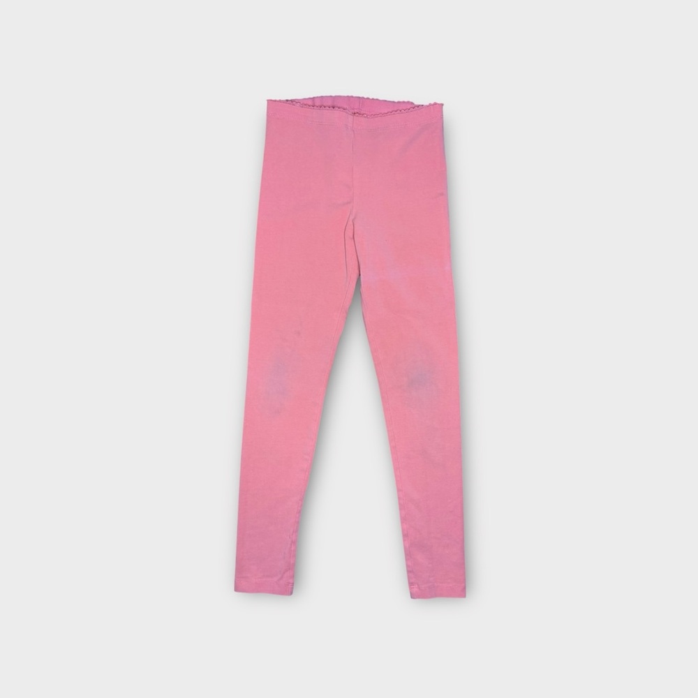 Tea Collection Coral Pink Solid Leggings